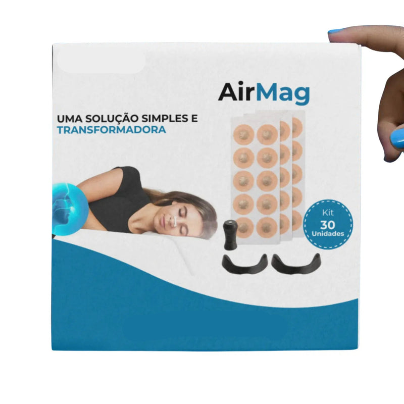 Air Mag Dilatador Nasal Magnético - Respire melhor