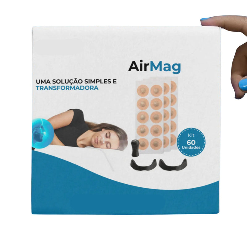 Air Mag Dilatador Nasal Magnético - Respire melhor