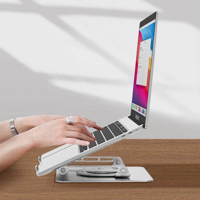 Suporte em Alumínio para Laptop IStand - Conforto e estilo em outro nível