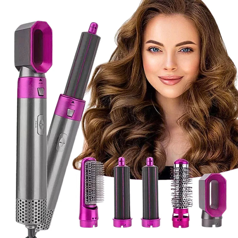 Escova Modeladora 5 em 1 - DeLuxe Hair 2025
