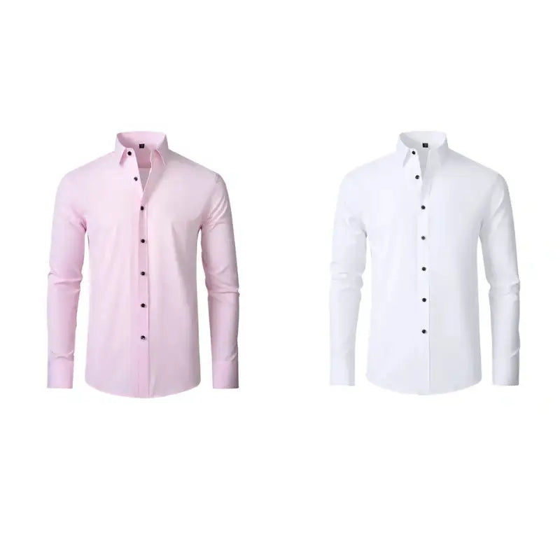 Camisa Social Ultra Tech Anti Amassado - Compre 1 Leve 2