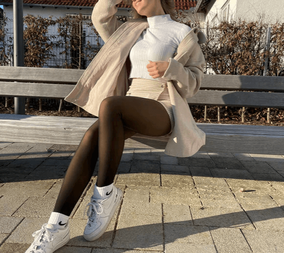Meia Calça Feminina Forrada de Lã - Elegância e Conforto