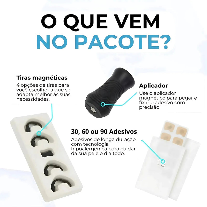 Air Mag Dilatador Nasal Magnético - Respire melhor